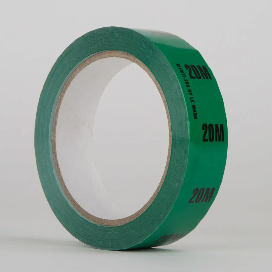 Le Mark Identi-Tak Cable Length ID Tape (Identi-Tak) Green 20m 24mm x 33m