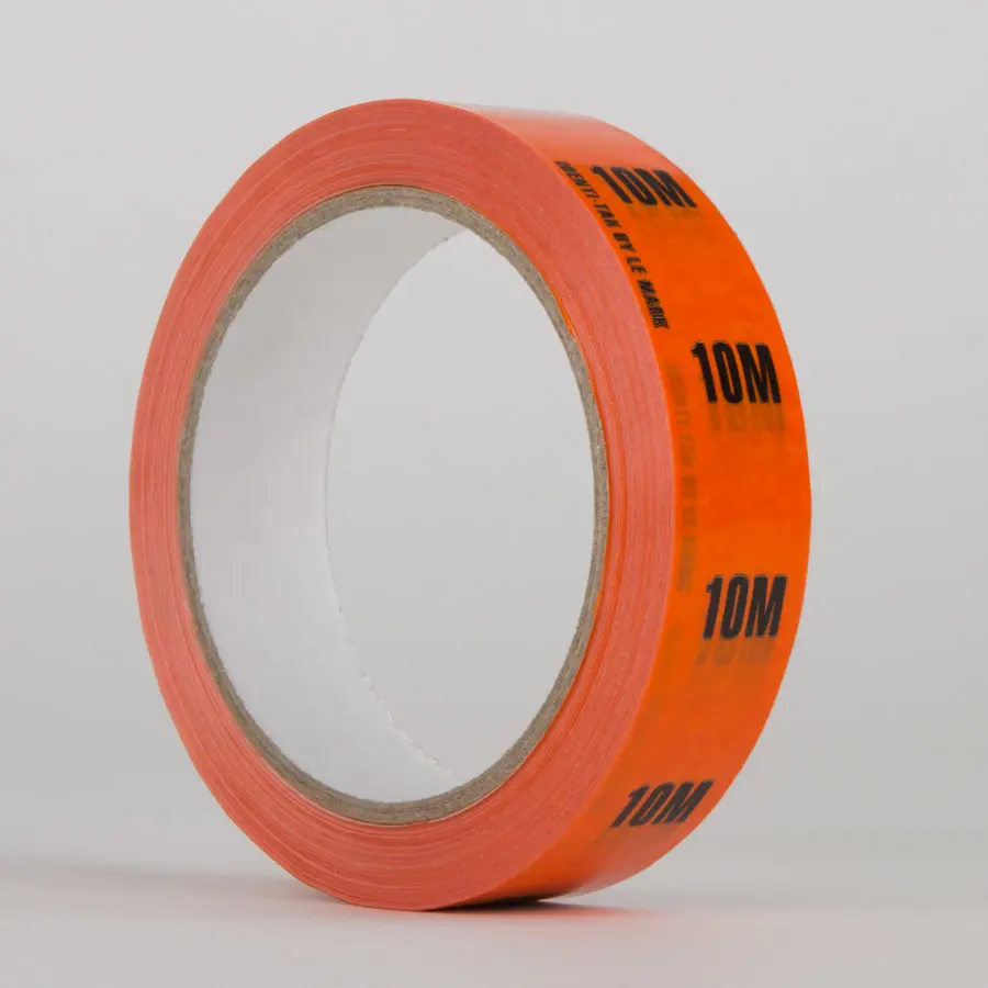 Le Mark Identi-Tak Cable Length ID Tape (Identi-Tak) Orange 10m 24mm x 33m