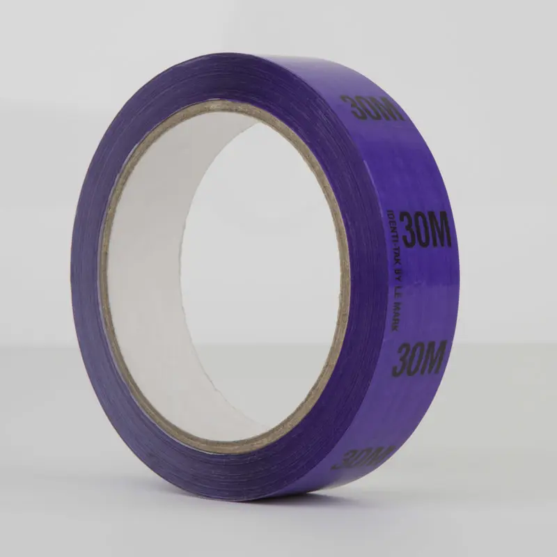 Le Mark Identi-Tak Cable Length ID Tape (Identi-Tak) Violet 30m 24mm x 33m