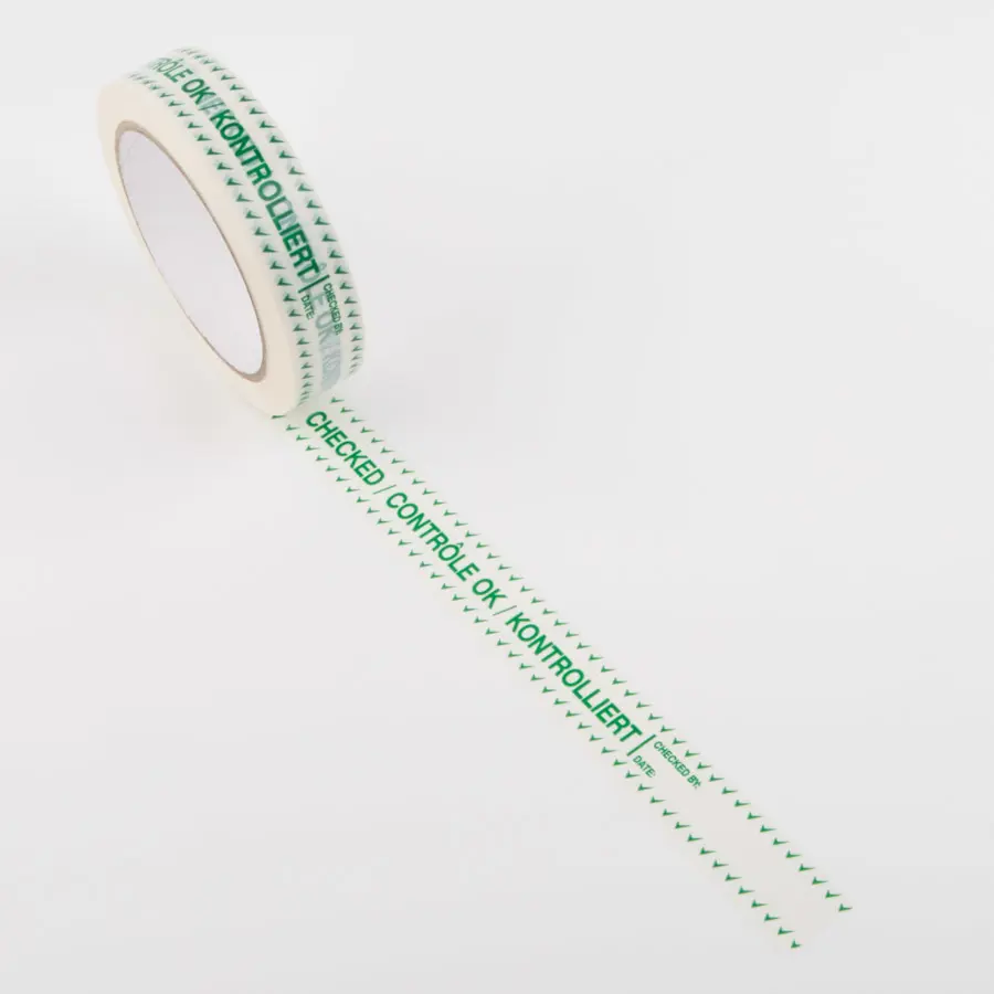 Le Mark Checked / Faulty Tape Checked 24mm x 66m