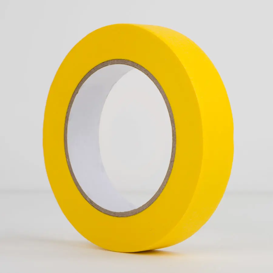 Le Mark Crepe Paper Masking Tape Yellow 19mm x 50m