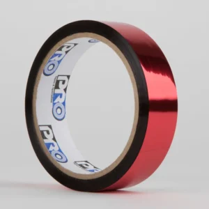 Pro Gaff Sheen Metalised Tape Red 24mm x 36yds