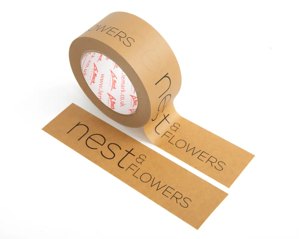 Le Mark Crepe Plain Paper Tapes Brown 48mm x 50m