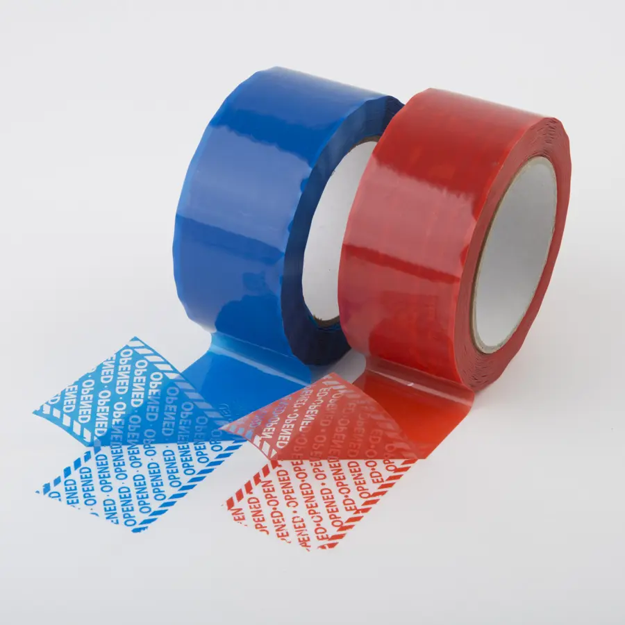 Le Mark Tamper Evident Security Tapes Blue 50mm x 50m