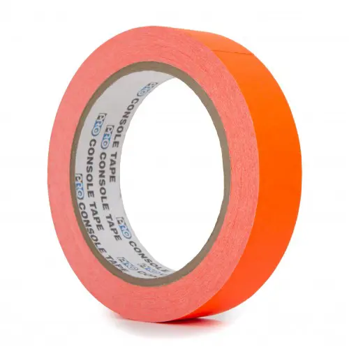 Pro Gaff CONSOLE Paper Tape Fluorescent Orange