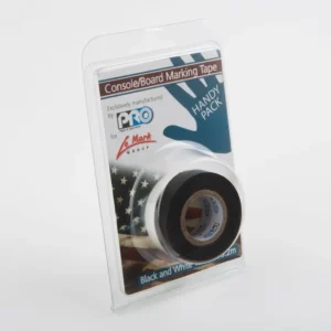 Pro Gaff CONSOLE Paper Tape Black, White