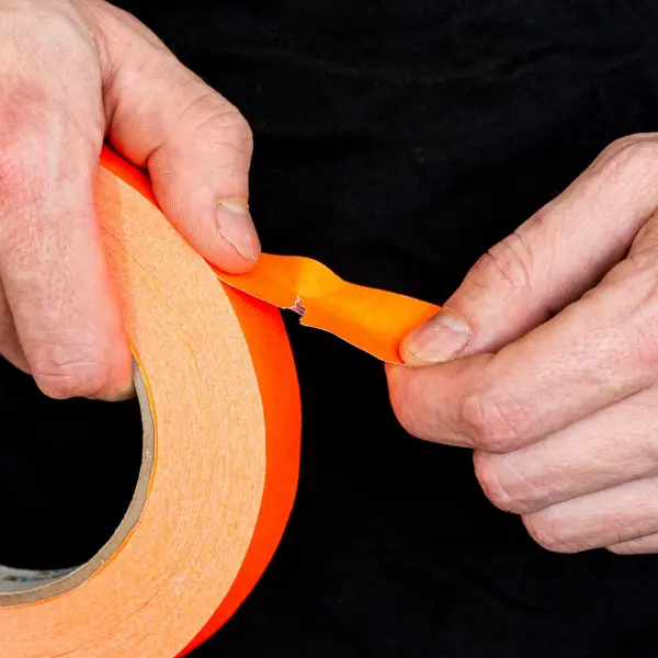 Pro Console Tape Neon Fluorescent Orange 12mm x 25m - Image 4