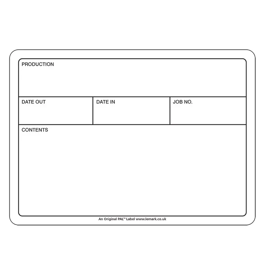 Le Mark PAL™ Label Starter kit - STARTER PACK 'A' 10 Generic Labels, 1 PAL Pen, 1 PAL Clean
