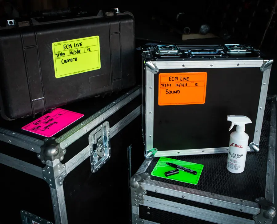 Le Mark Visi-PAL™ Label SINGLE COLOUR PACK Fluorescent Pink - Image 2