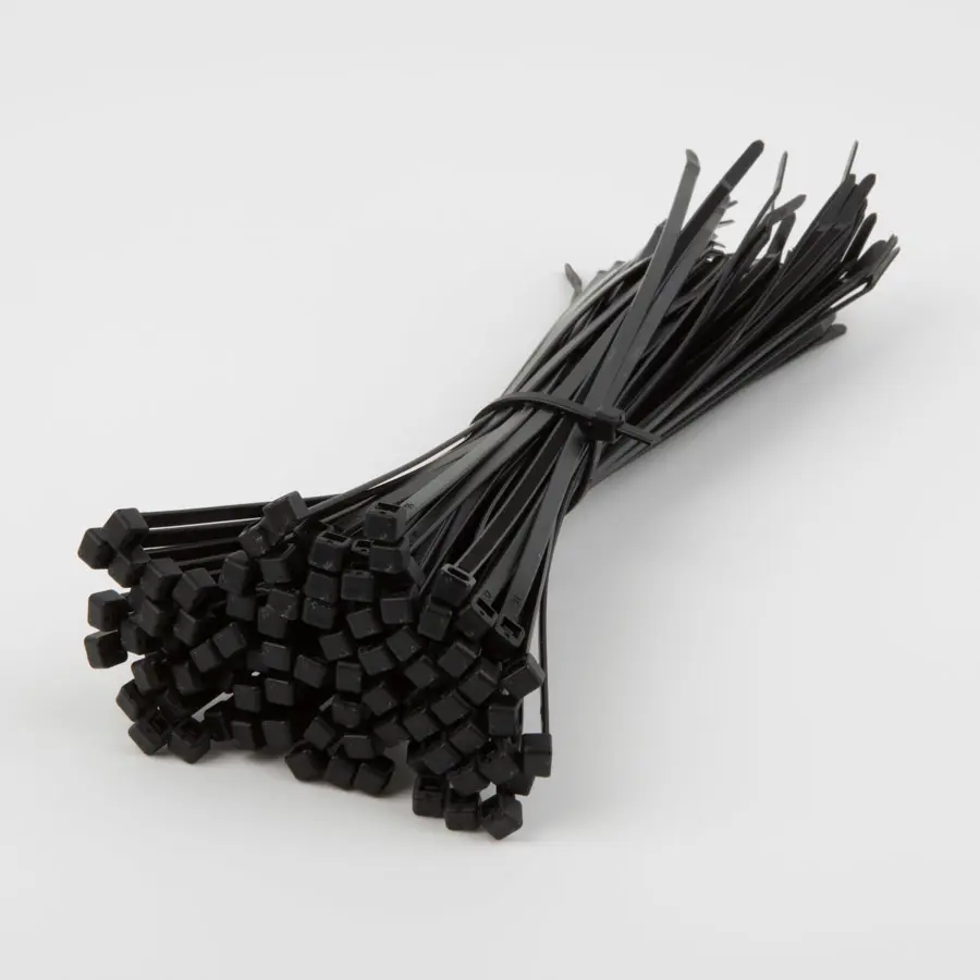 Le Mark Cable Ties 100 Pack Black 300mm x 4.8mm
