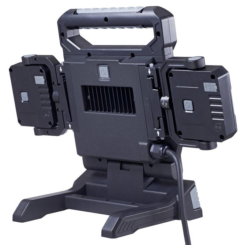 WORKLIGHT LED Strahler AC 40W + DC 2*5W mit Standfuss - Image 3