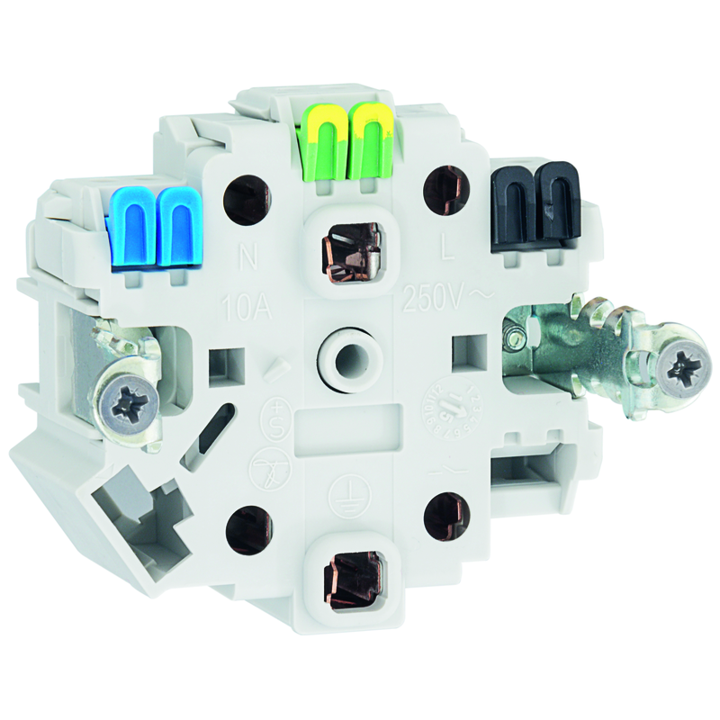 FELLER EDIZIOdue Steckdoseneinsatz 2xT13