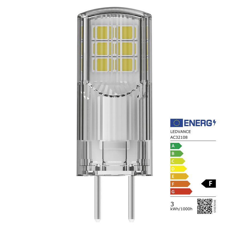 Osram LED PIN 28 GY6.35 12V 2.6W 300lm WW – Bild 2