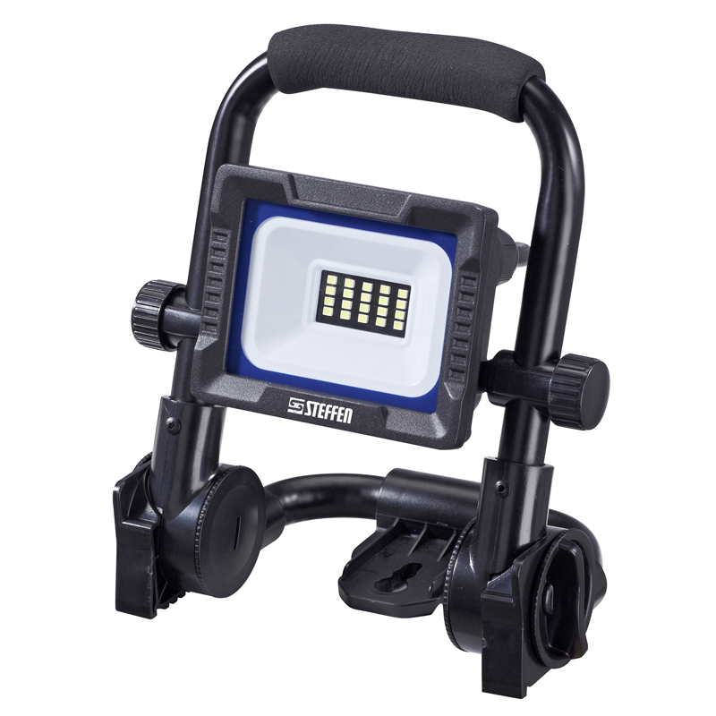 WORKLIGHT LED Strahler 10W mit Traggriff und klappbarem Standfuss 5m