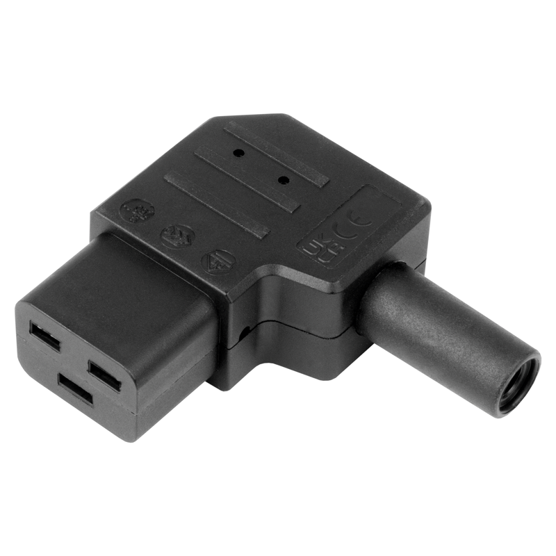 STEFFEN Gerätedose C19 70°/16A, mit Schutzkontakt - Image 2