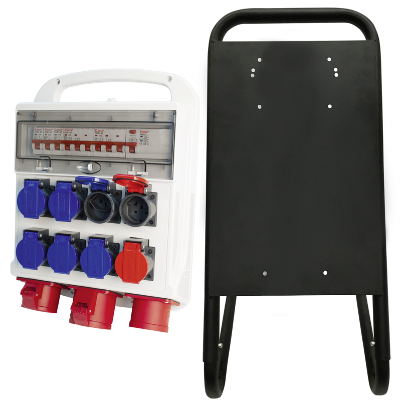 STEFFEN Baustromverteiler 32A inkl. Ständer