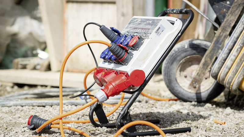 STEFFEN Baustromverteiler 32A inkl. Ständer - Image 4