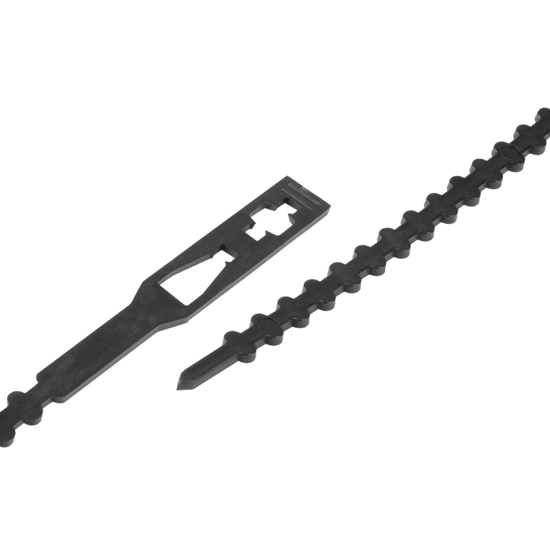 STEFFEN Kabelbinder schwarz 234mm x 5.5mm lösbar, Pack à 100 Stk.