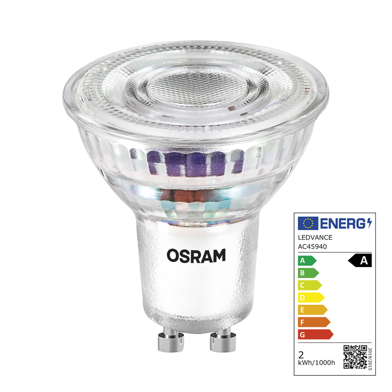 Osram LED PAR16 GU10 240V 2W 360lm WW – Bild 2