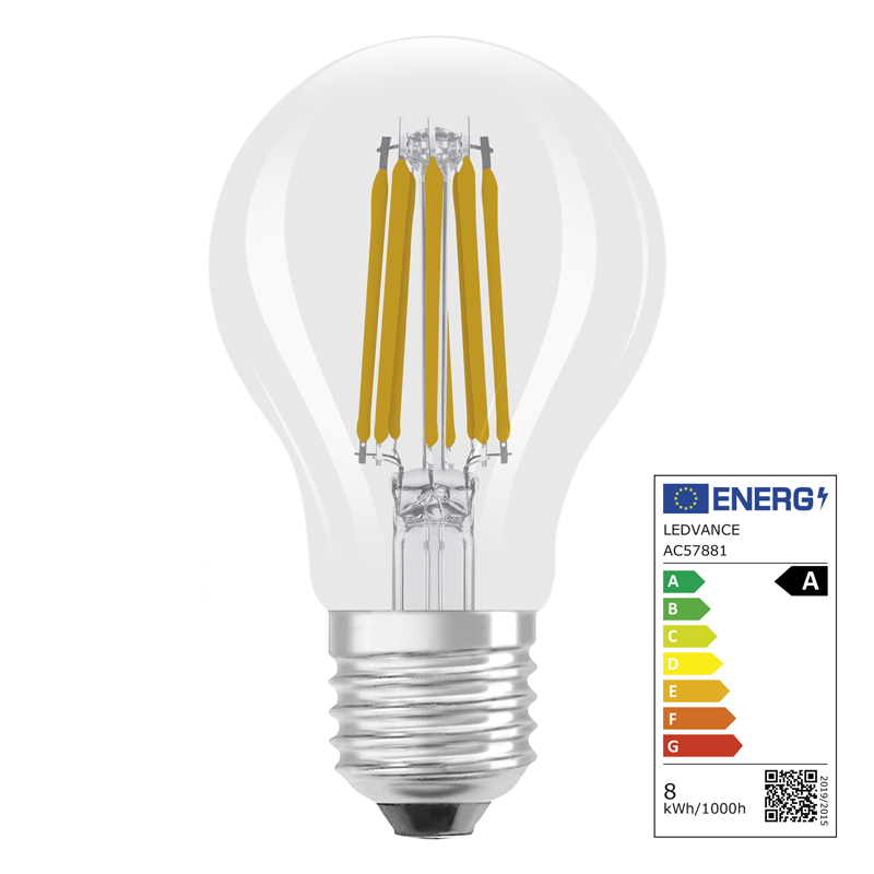 Osram LED Classic A E27 240V 7.2W 1521lm WW – Bild 2