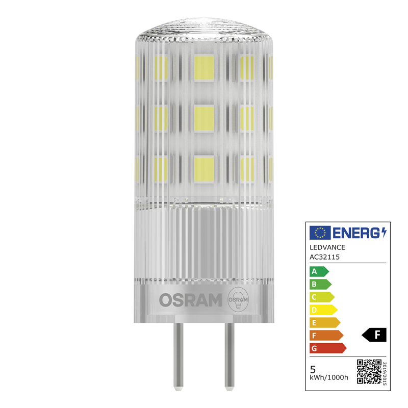Osram LED PIN GY6.35 12V 4.5W 470lm WW - Image 2
