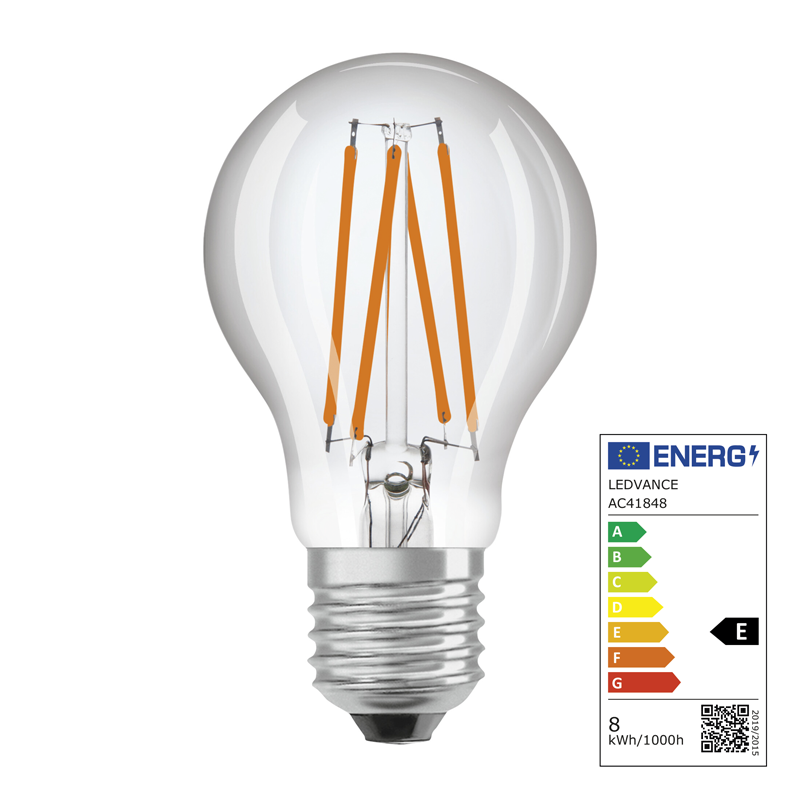 Osram LED Star Classic A E27 240V 7.3W 806lm WW - Image 2