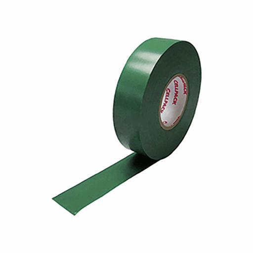 STEFFEN Isolierband grün B 15mm H 0.15mm L 10m