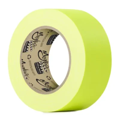 Le Mark MagTape™ Ultra FLUORESCENT Colours Fluorescent Yellow 75mm x 25m