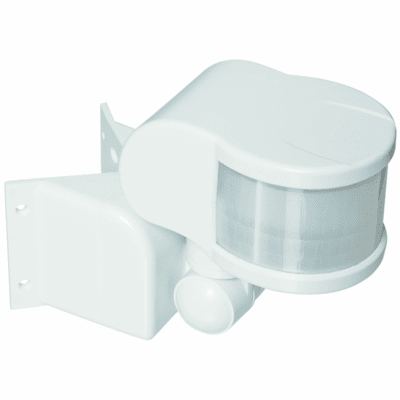 STEFFEN Bewegungsmelder CORNER IR 240° (max. 1200W / LED max. 300W) IP44 ws