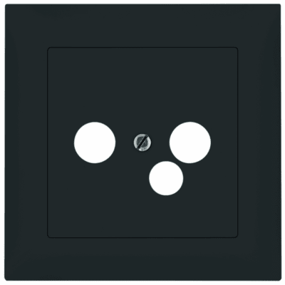 EDIZIOdue UP-Abdeckset R/TV/DAT sw