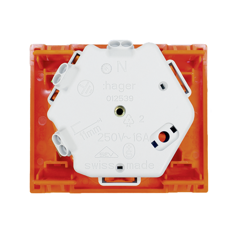 STEFFEN FLF Steckdose 3xT23 (16A/250V) mit Steckklemmen Gr.1 or - Image 2