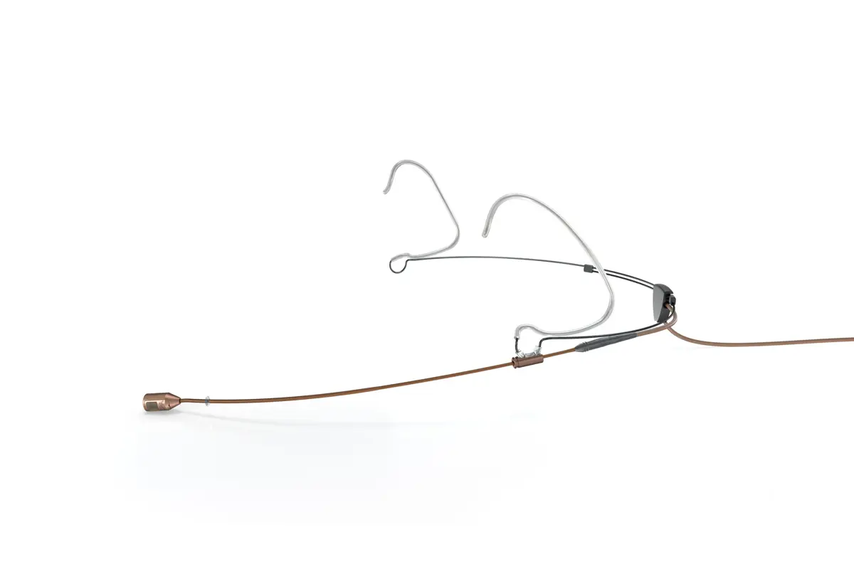 DPA Microphones 4488 CORE+ Directional Kopfbügelmikrofon, Braun, MicroLock