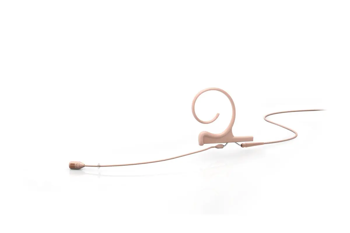 DPA Microphones 4288 CORE+ Directional Flex Earset Mic, 100mm, Beige, MicroLock
