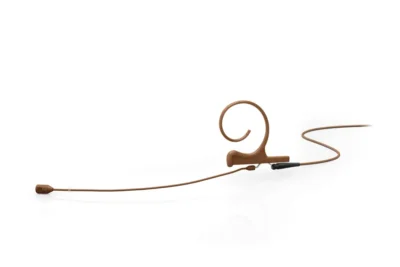 DPA Microphones 4288 CORE+ Directional Flex Earset Mic, 120mm, Braun, 3-pin LEMO