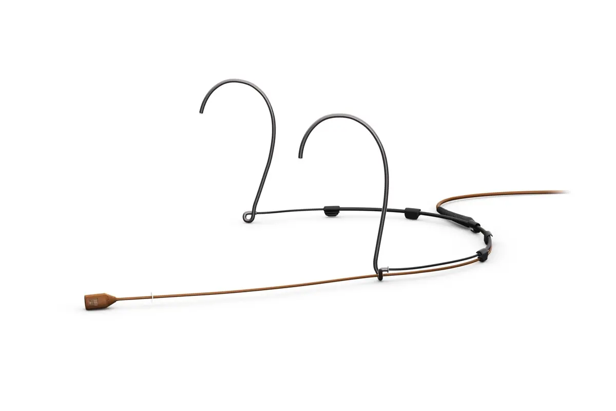 DPA Microphones 4088 CORE+ Directional Kopfbügelmikrofon, Braun, 3-pin LEMO