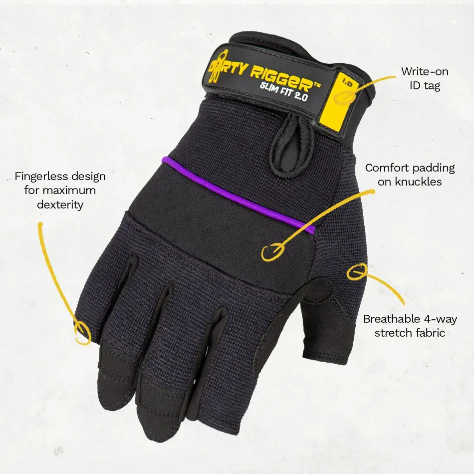 Dirty Rigger Slim Fit - FINGERLESS VERSION 2.0