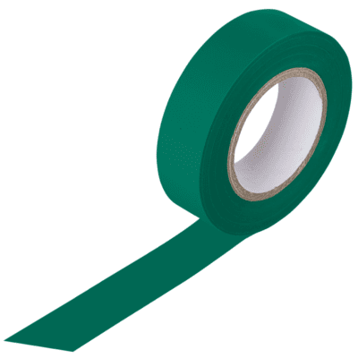 STEFFEN Isolierband grün B 15mm H 0.15mm L 10m