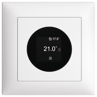 EDIZIOdue Matter UP-Raumthermostat mit Display programmierbar ws