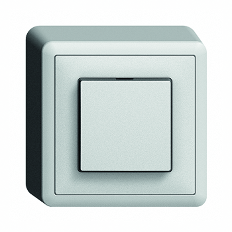 EDIZIOdue AP-Druckschalter SCH3 ws