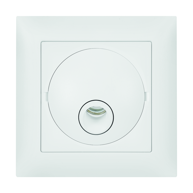 EDIZIOdue UP-Anschlussdose ohne Klemmeneinsatz ws