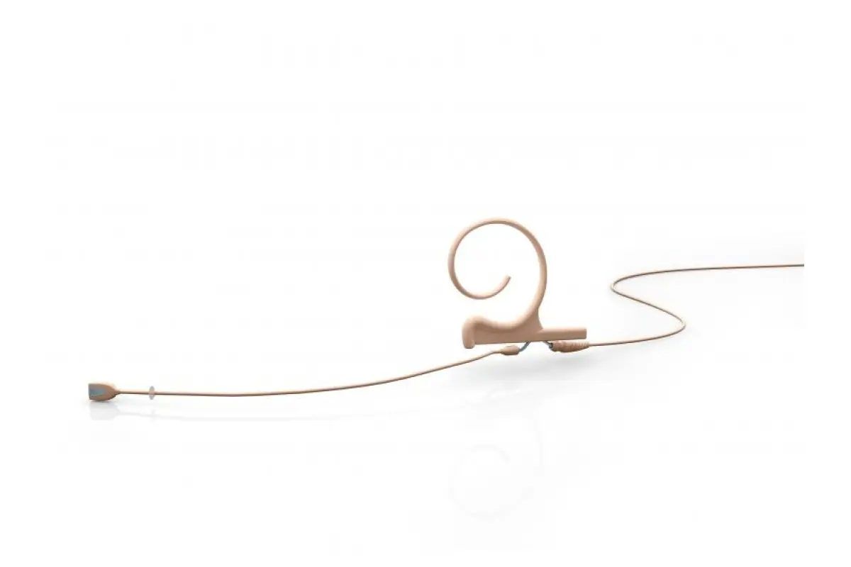 DPA Microphones 4188 CORE+ Directional Flex Earset Mic, 120mm, Beige, Mini-Jack