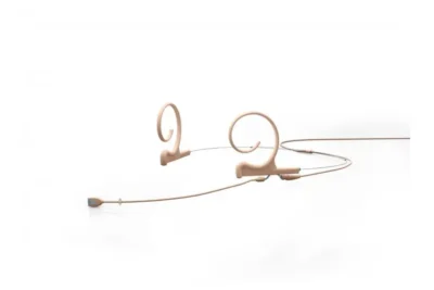 DPA Microphones 4166 CORE+ Omni Flex Headset Mic, 90mm, Beige, MicroLock