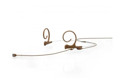 DPA Microphones 4166 CORE+ Omni Flex Headset Mic, 110mm, Braun, 3-pin LEMO