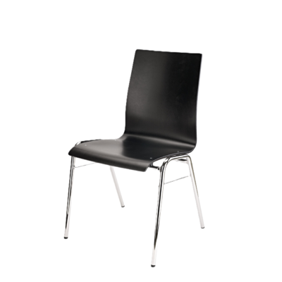 K&M 98-134/05 134/05 Stapelstuhl Buche schwarz