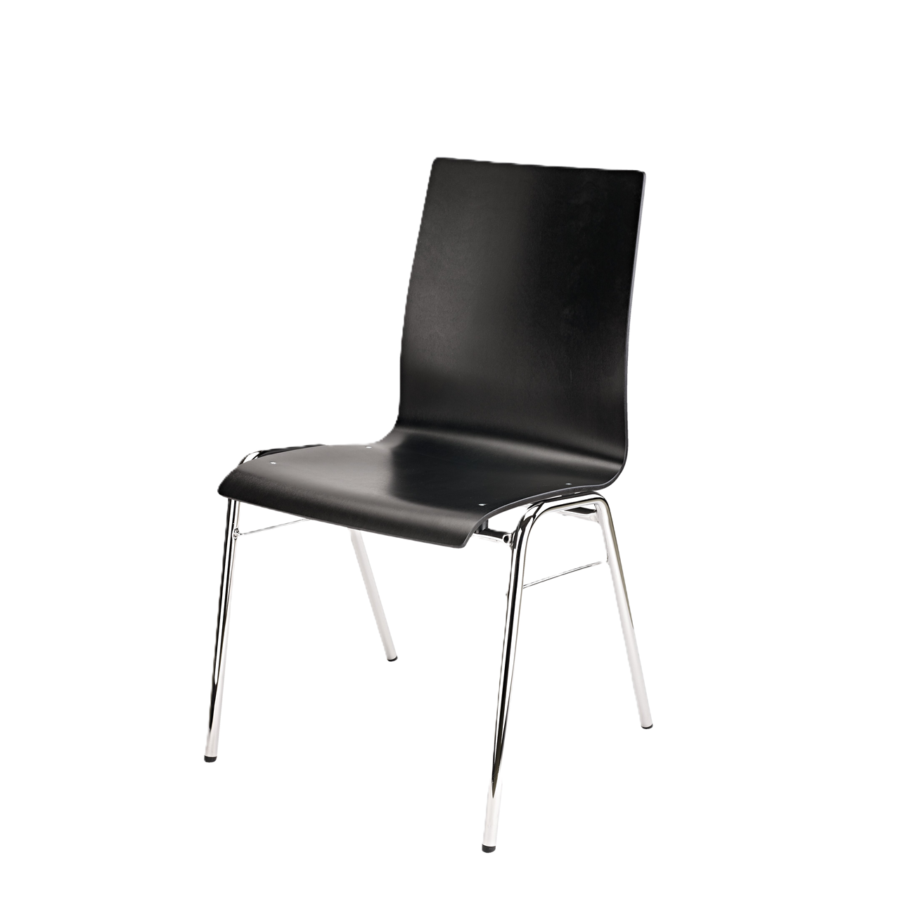 K&M 98-134/05 134/05 Stapelstuhl Buche schwarz