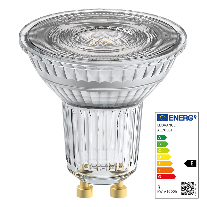 Osram LED Superstar PAR16 GU10 240V 2.4W 230lm CW – Bild 2