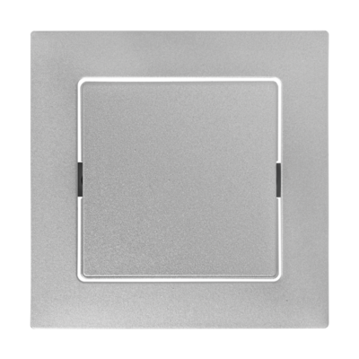 EDIZIOdue Abdeckplatte Druckschalter/-taster hg