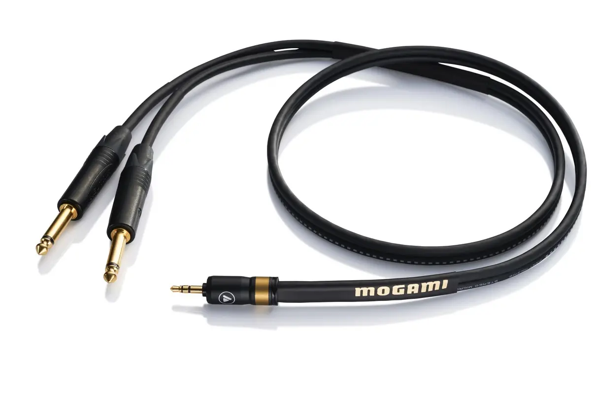 Mogami 3106 Y-Kabel Miniklinke Klinke, 0.5m