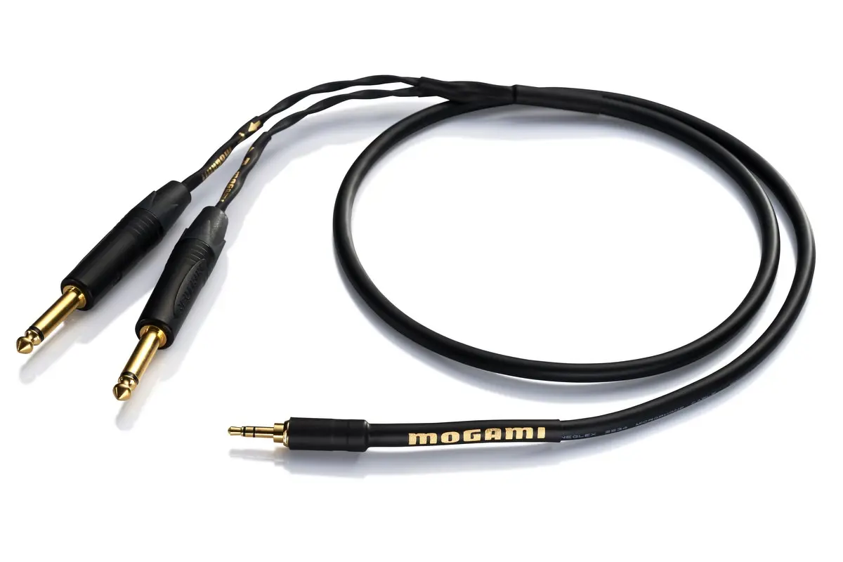 Mogami 2534 Y-Kabel Miniklinke Klinke, 0.5m