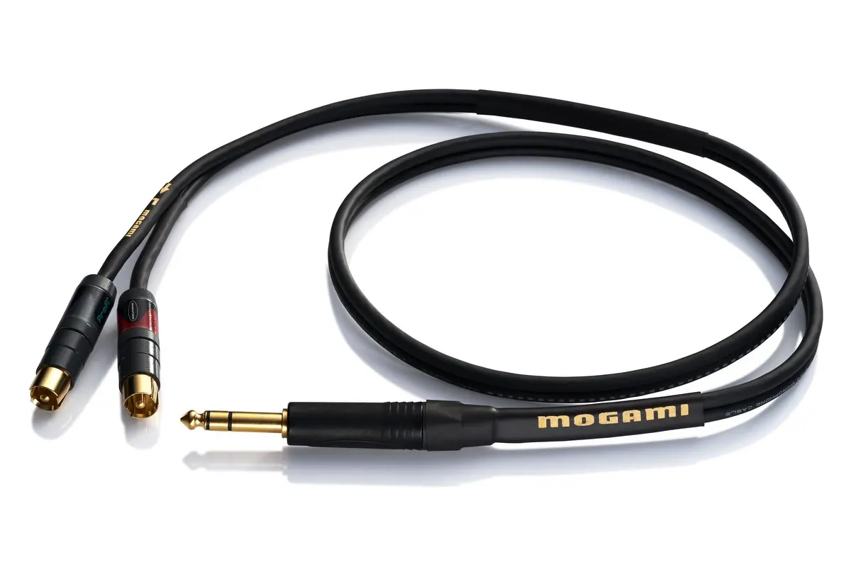 Mogami 3106 Y-Kabel Klinke Cinch, 5.0m
